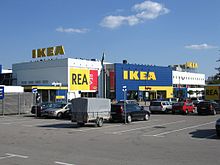 eerste IKEA vestiging