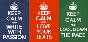 Ter ontspanning dit 'Keep Calm'-voorbeeld die perfect de kracht van tekst aangeeft: het gebruik van quotes in social media http://www.keepcalmandcarryon.com/creator/