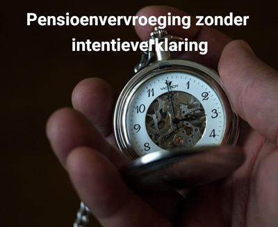 Pensioenvervroeging