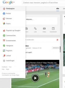 aanmaken Google Plus company page