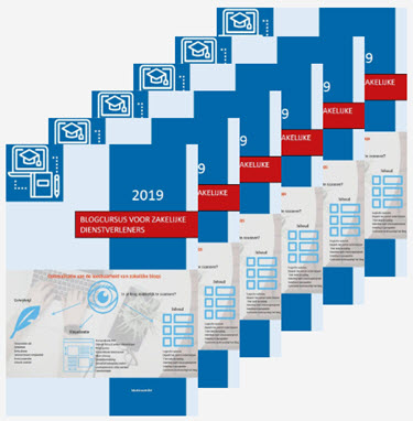 blogcursus voor zakelijke dienstverleners