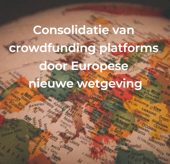 consolidatie van crowdfundingplatforms
