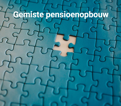 gemiste pensioenopbouw