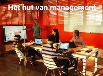 Het nut van management
