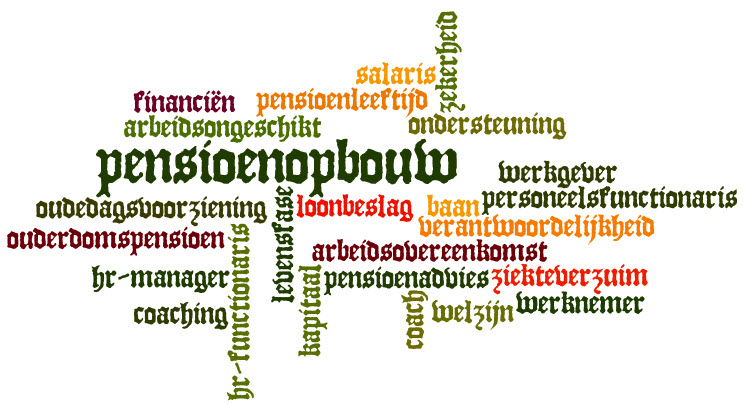 pensioenopbouw, personeelsfunctionaris