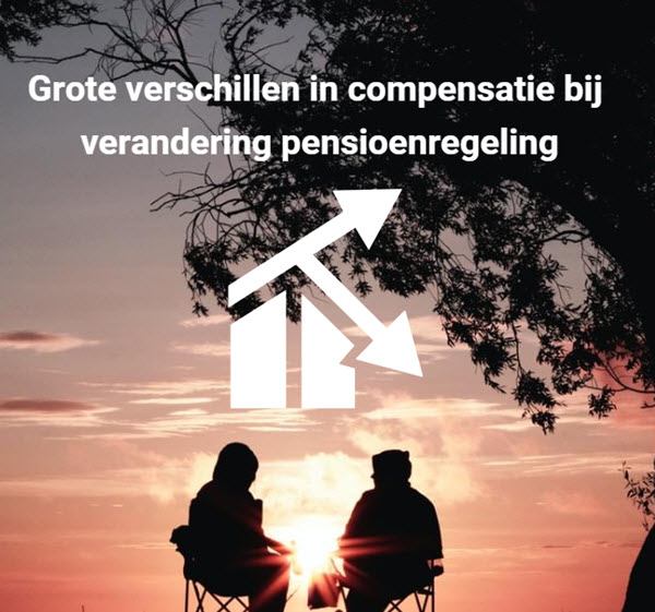 verandering pensioenregeling